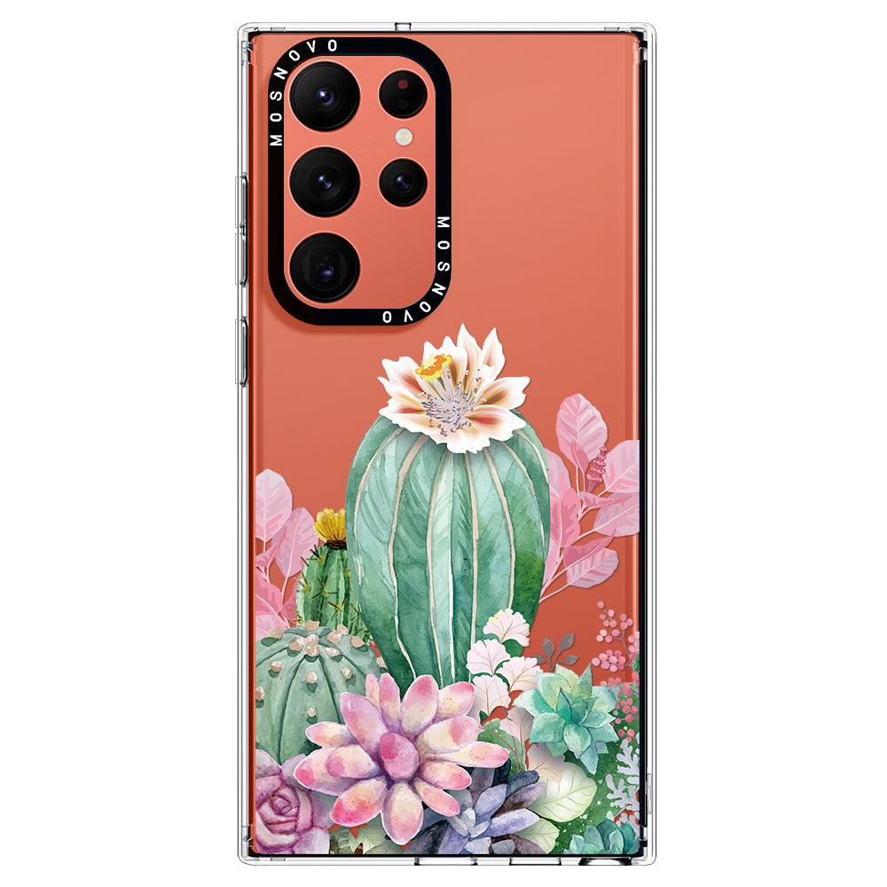 Cactaceae Phone Case - Samsung Galaxy S22 Ultra Case - MOSNOVO