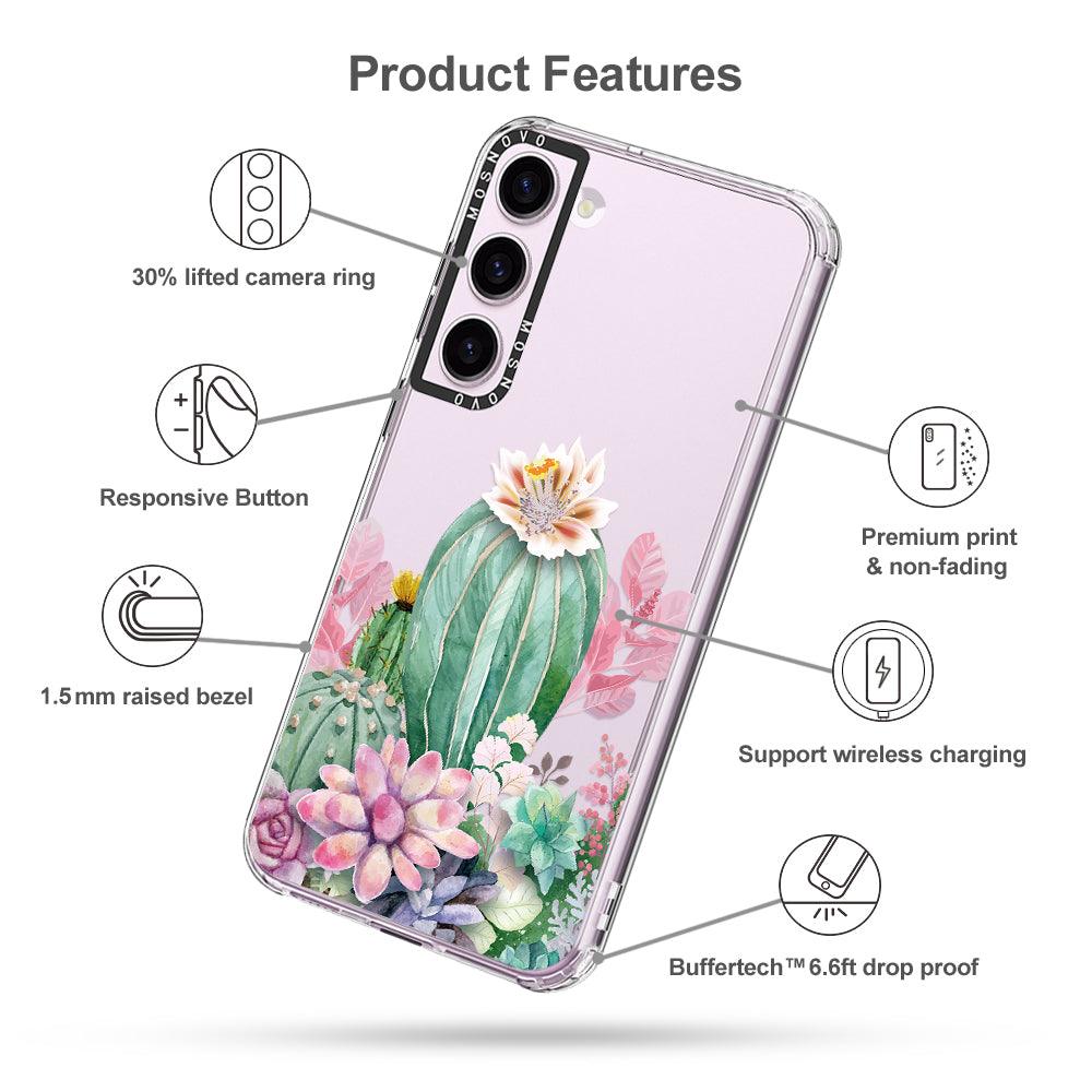 Cactaceae Phone Case - Samsung Galaxy S23 Plus Case - MOSNOVO