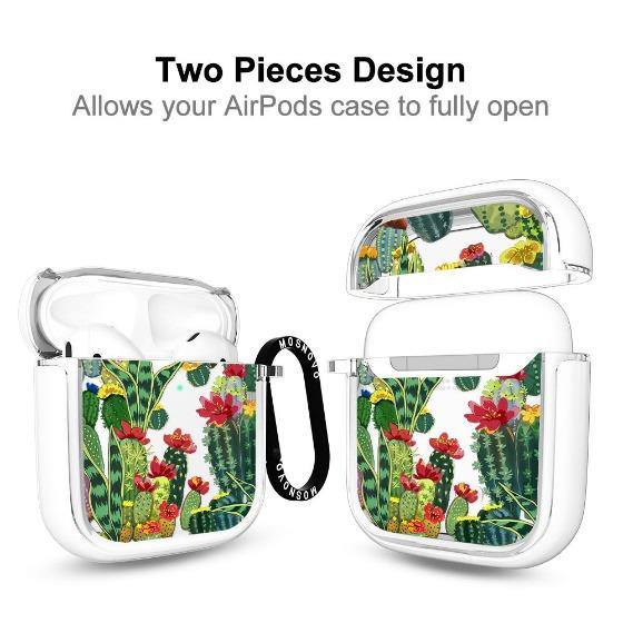 Cactus Botany AirPods 1/2 Case - MOSNOVO