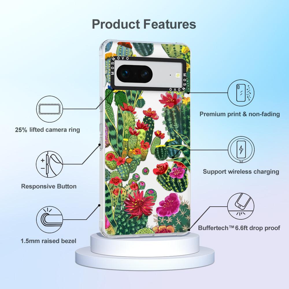 Cactus Garden Phone Case - Google Pixel 7 Case - MOSNOVO