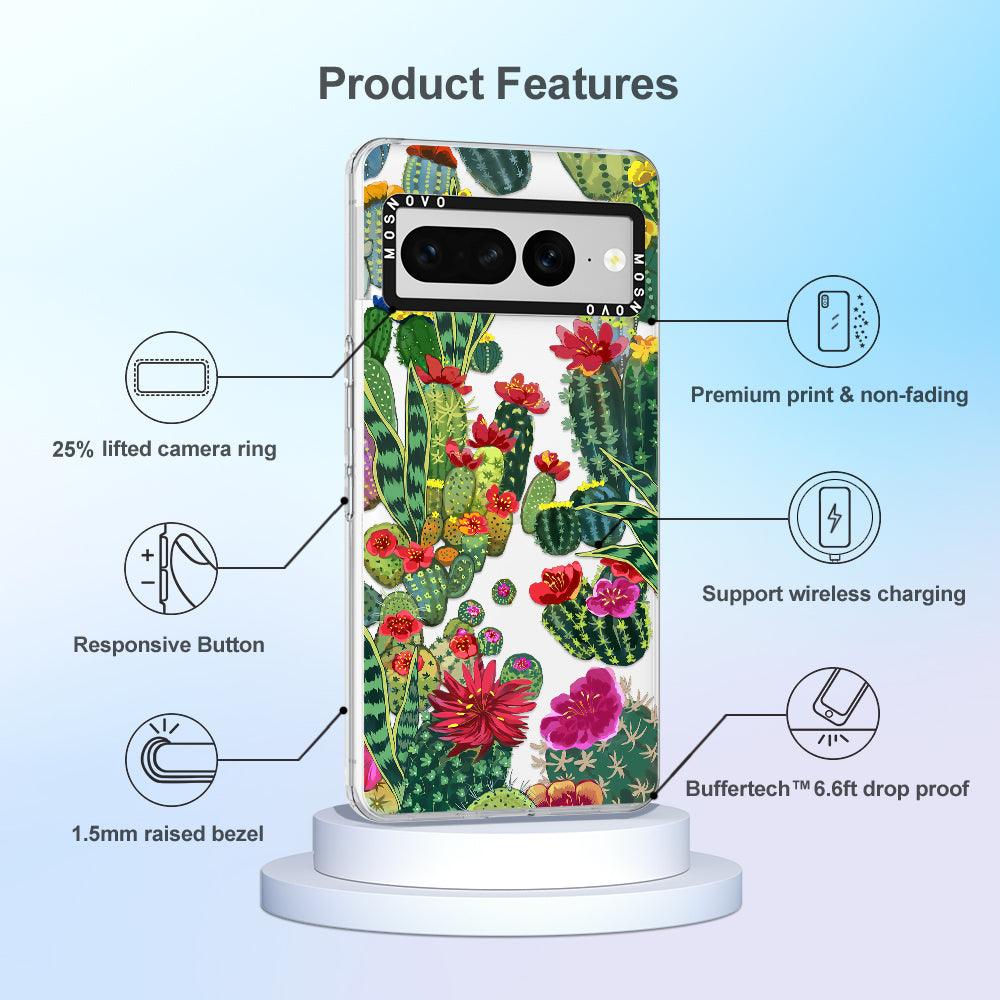 Cactus Garden Phone Case - Google Pixel 7 Pro Case - MOSNOVO