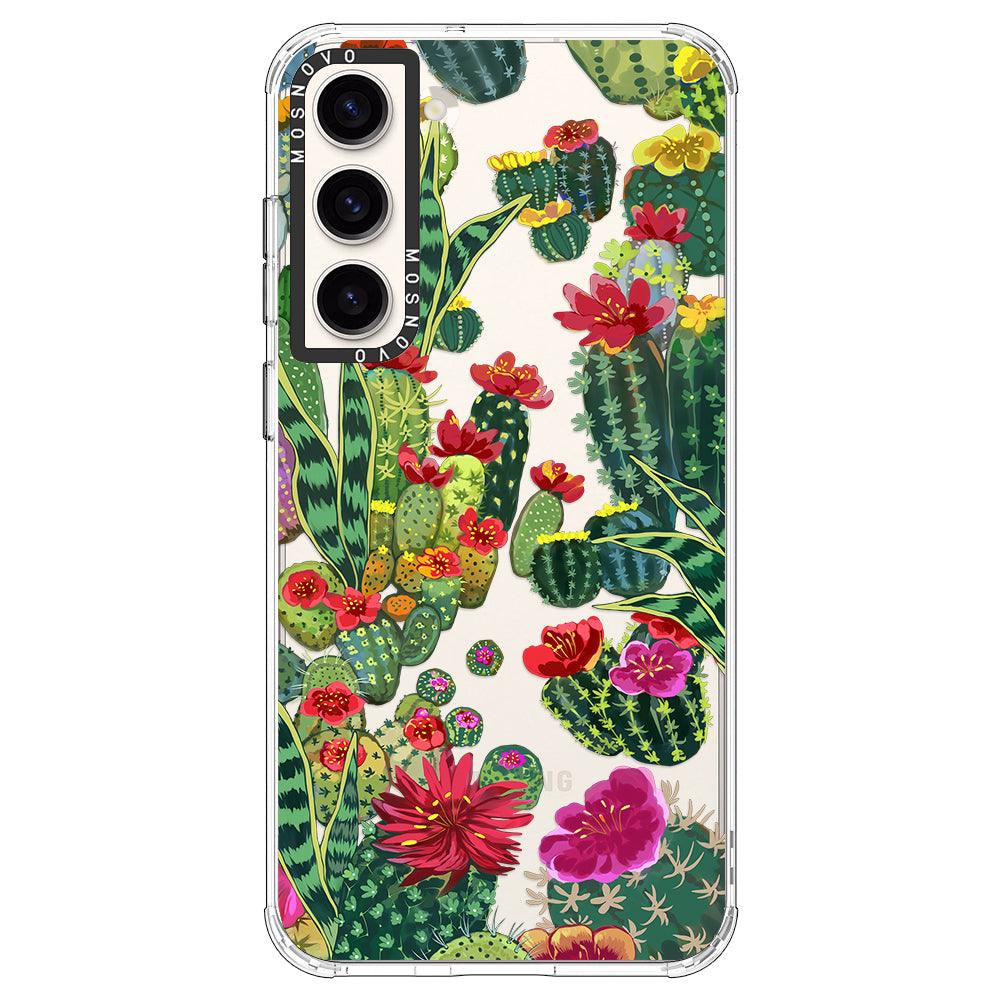 Cactus Garden Phone Case - Samsung Galaxy S23 Case - MOSNOVO