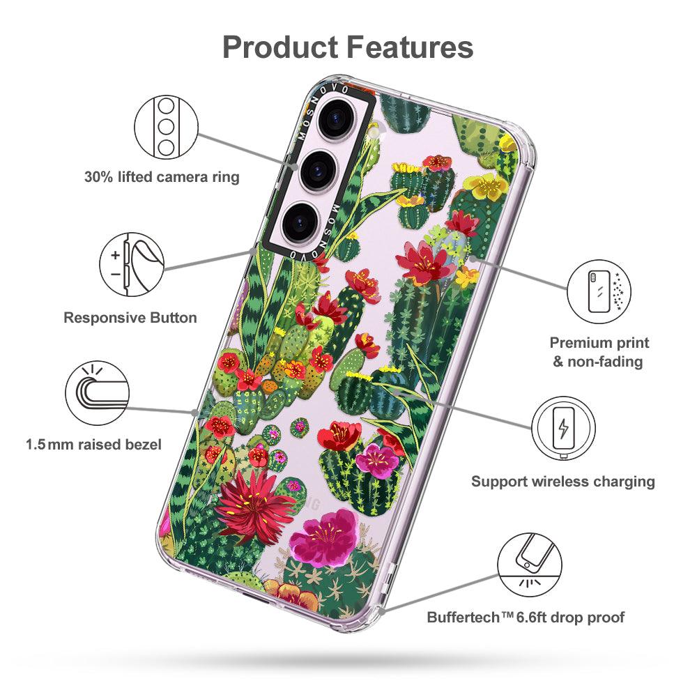 Cactus Garden Phone Case - Samsung Galaxy S23 Case - MOSNOVO