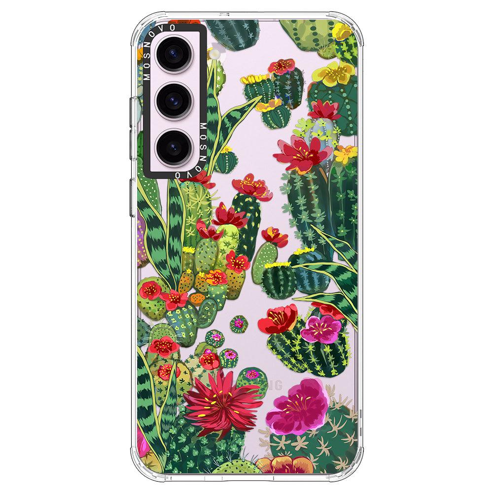 Cactus Garden Phone Case - Samsung Galaxy S23 Case - MOSNOVO