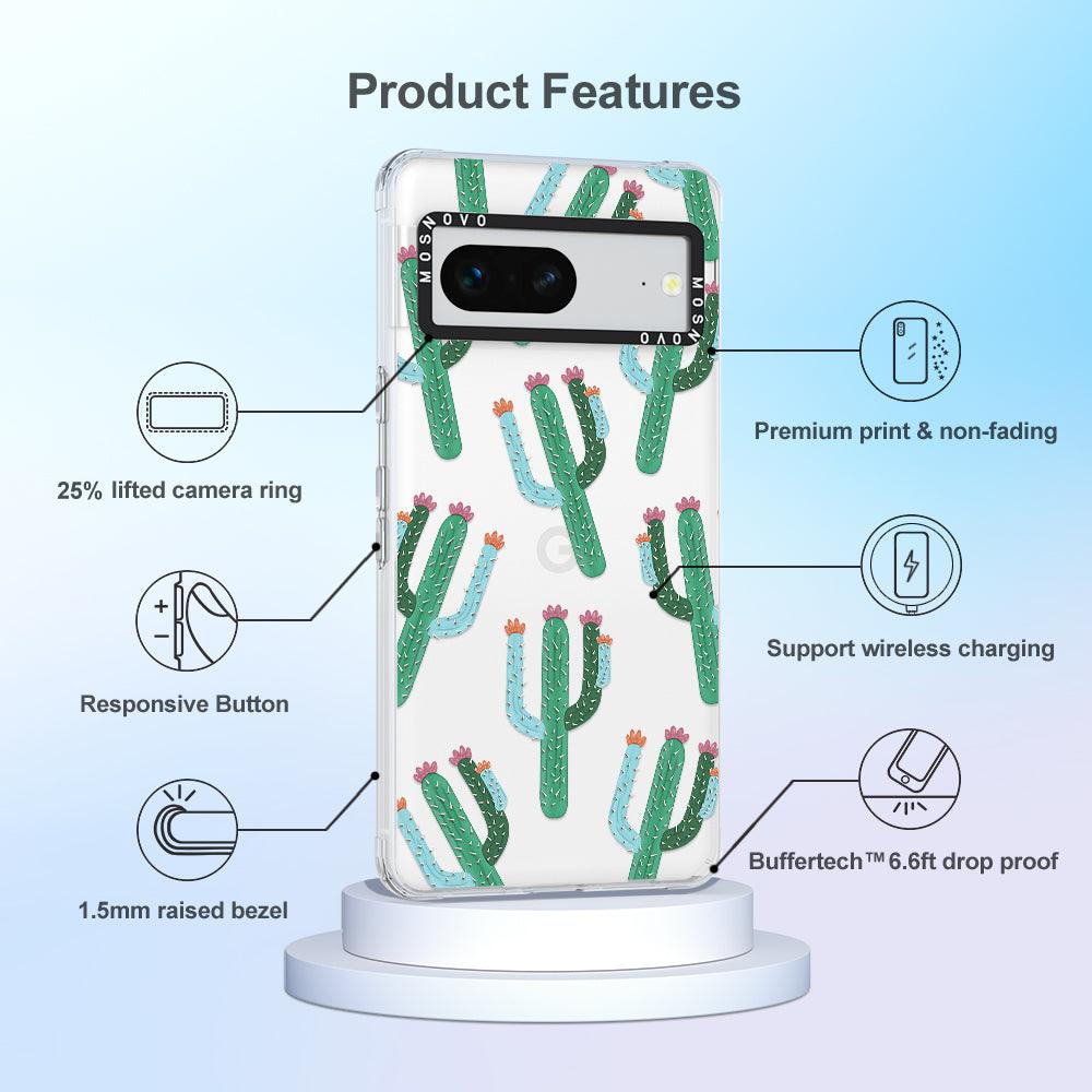 Cactus Phone Case - Google Pixel 7 Case - MOSNOVO