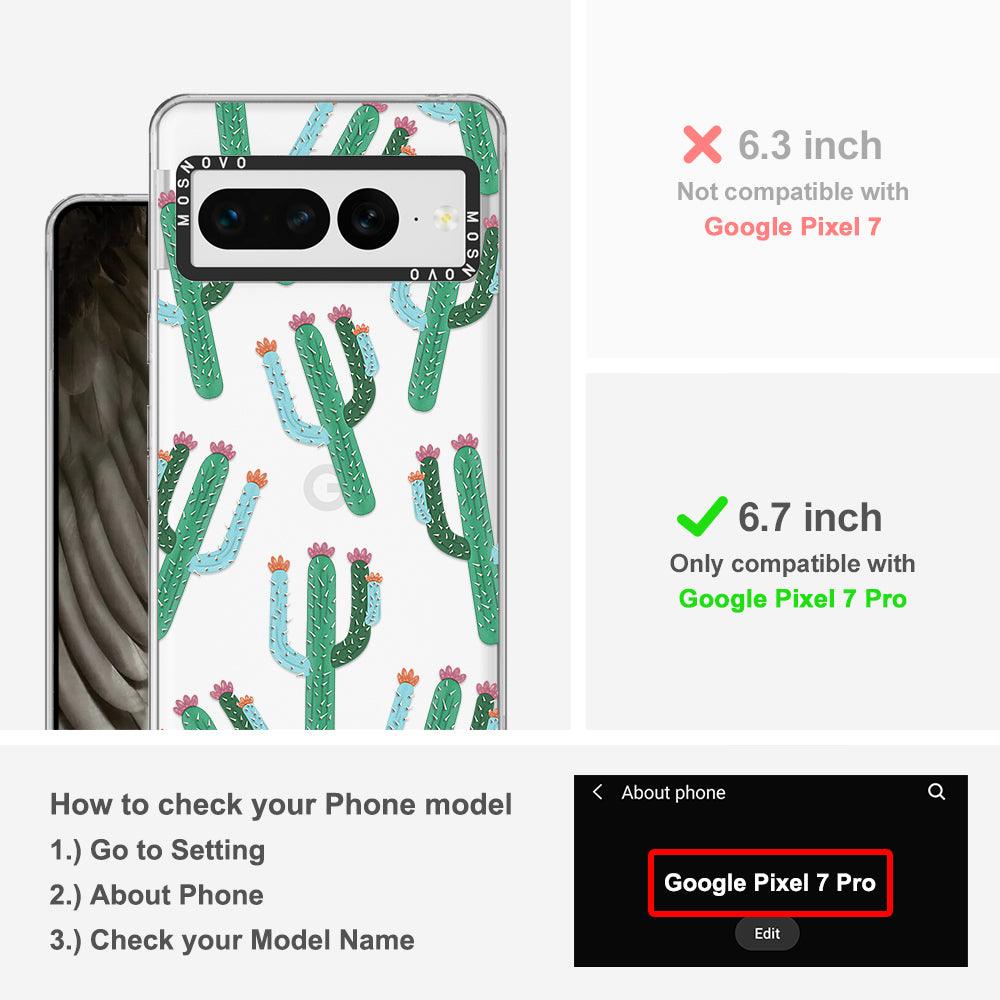 Cactus Phone Case - Google Pixel 7 Pro Case - MOSNOVO