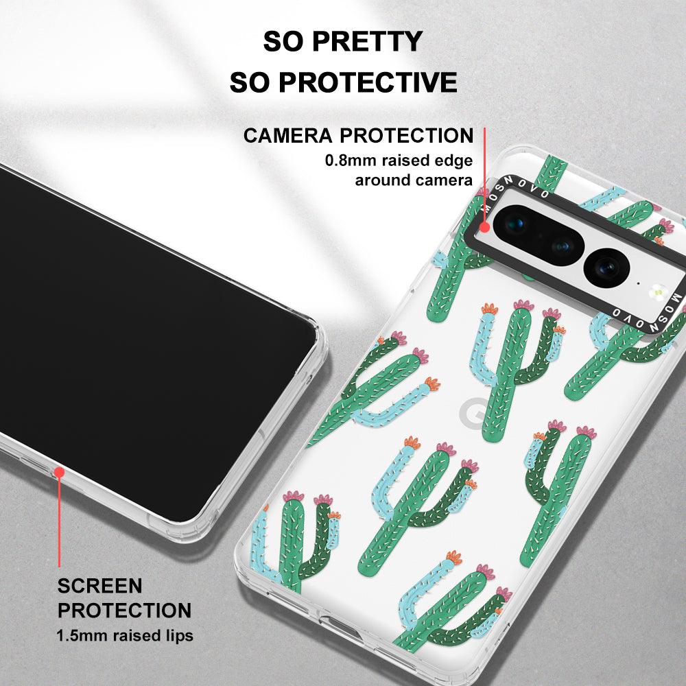 Cactus Phone Case - Google Pixel 7 Pro Case - MOSNOVO