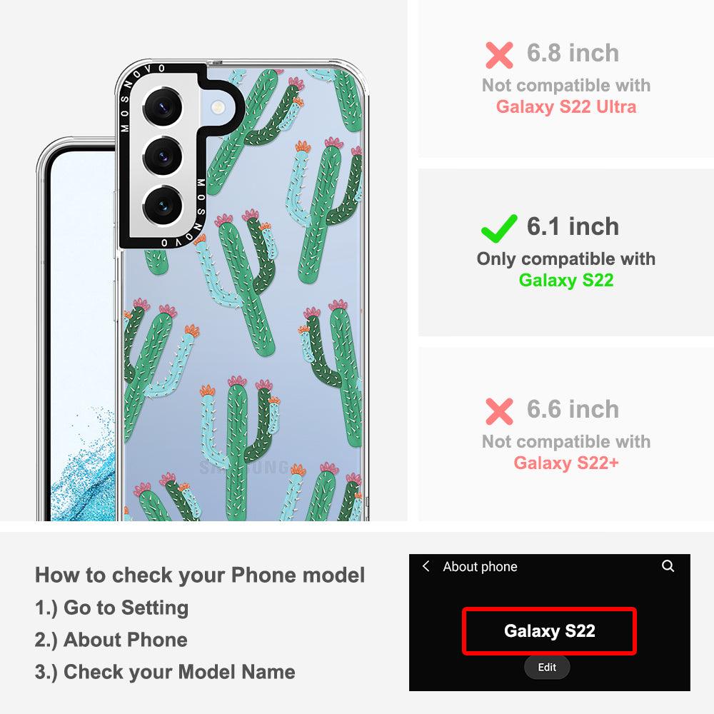 Cactus Phone Case - Samsung Galaxy S22 Case - MOSNOVO