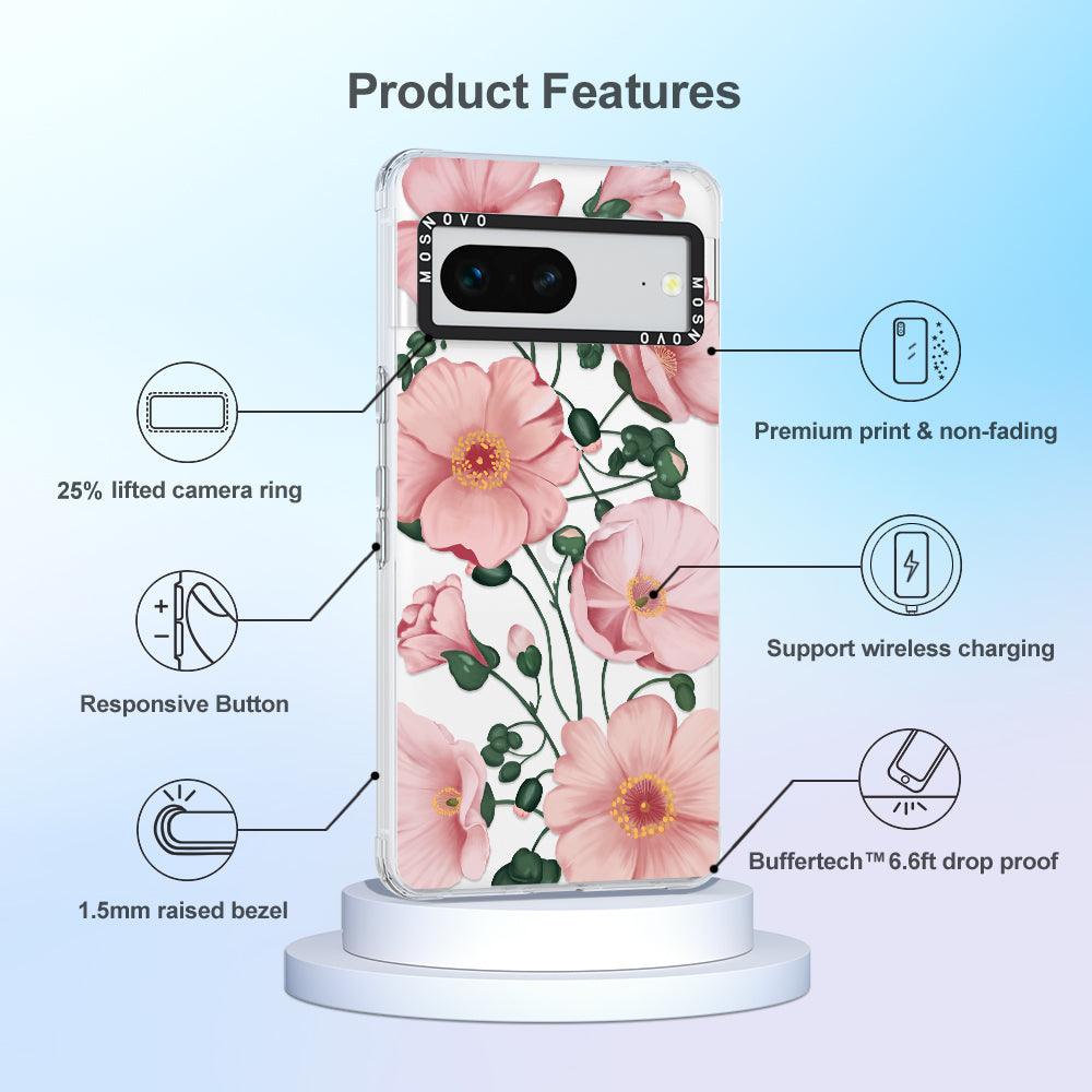 Calandrinia Phone Case - Google Pixel 7 Case - MOSNOVO