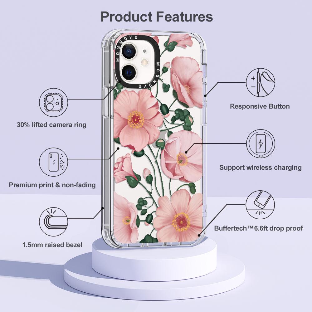 Calandrinia Phone Case - iPhone 12 Case - MOSNOVO