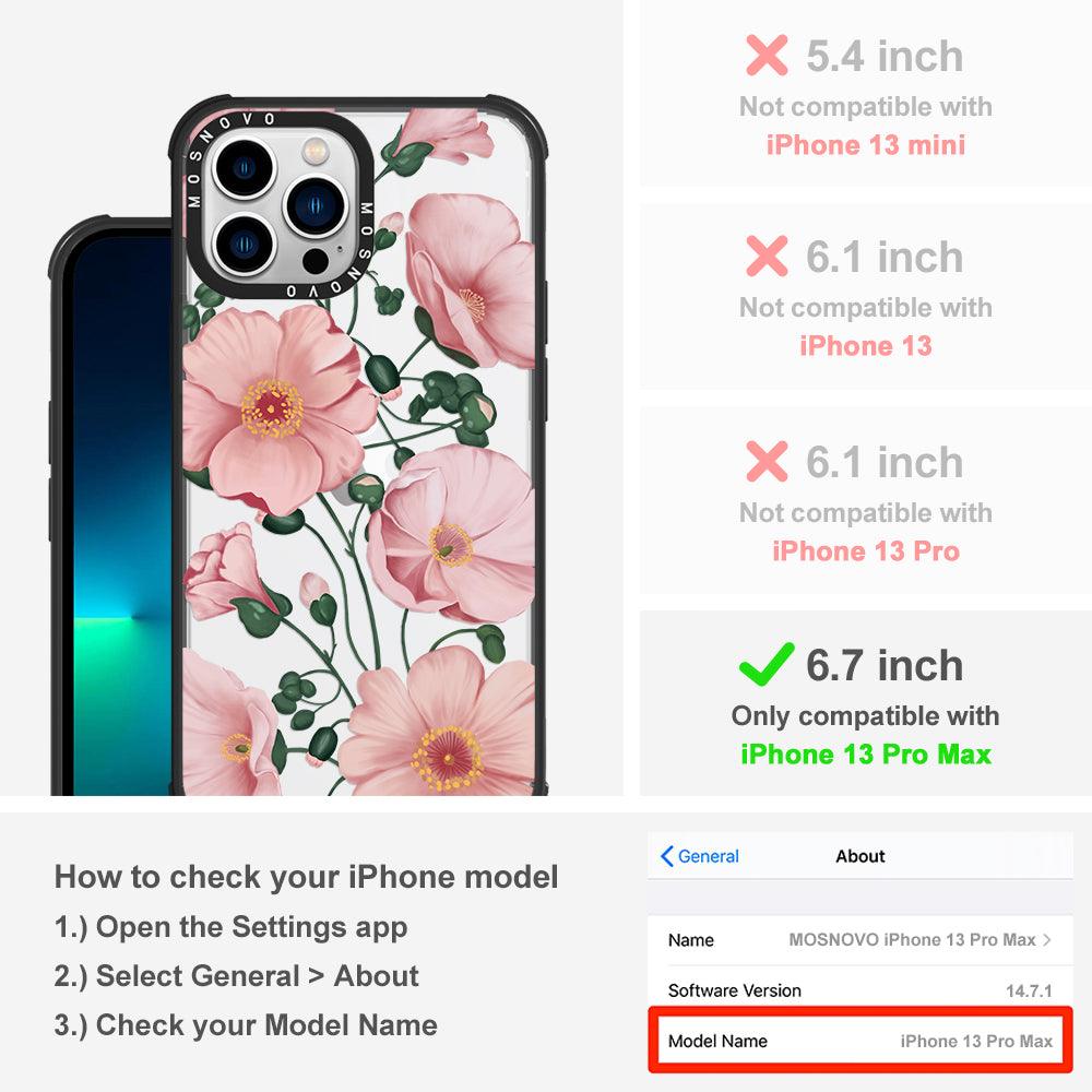 Calandrinia Phone Case - iPhone 13 Pro Max Case - MOSNOVO