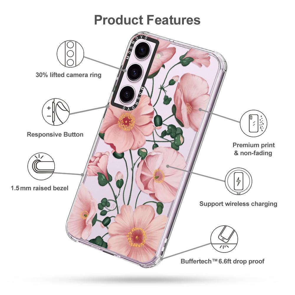 Calandrinia Phone Case - Samsung Galaxy S23 Plus Case - MOSNOVO