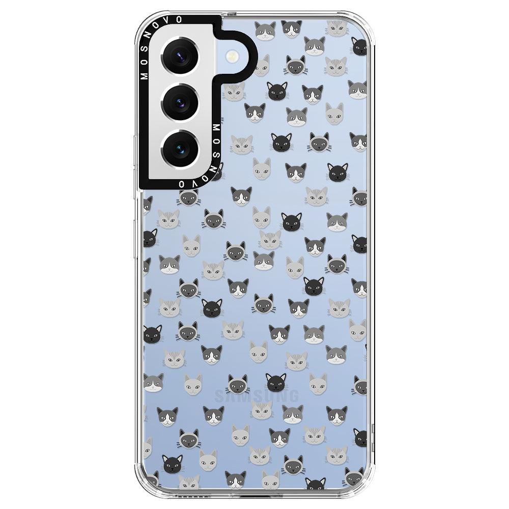 Cats Phone Case - Samsung Galaxy S22 Case - MOSNOVO