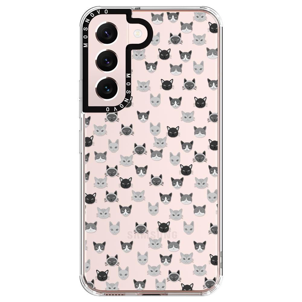 Cats Phone Case - Samsung Galaxy S22 Case - MOSNOVO