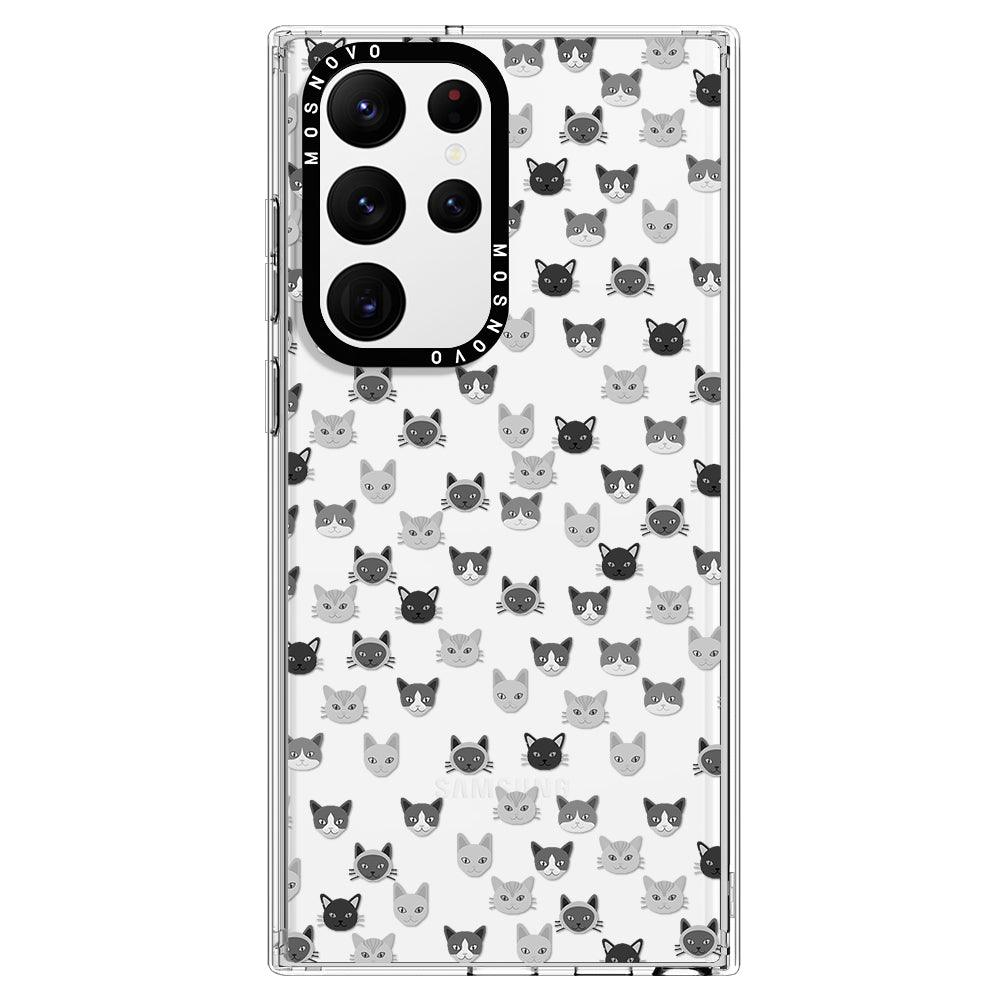 Cats Phone Case - Samsung Galaxy S22 Ultra Case - MOSNOVO