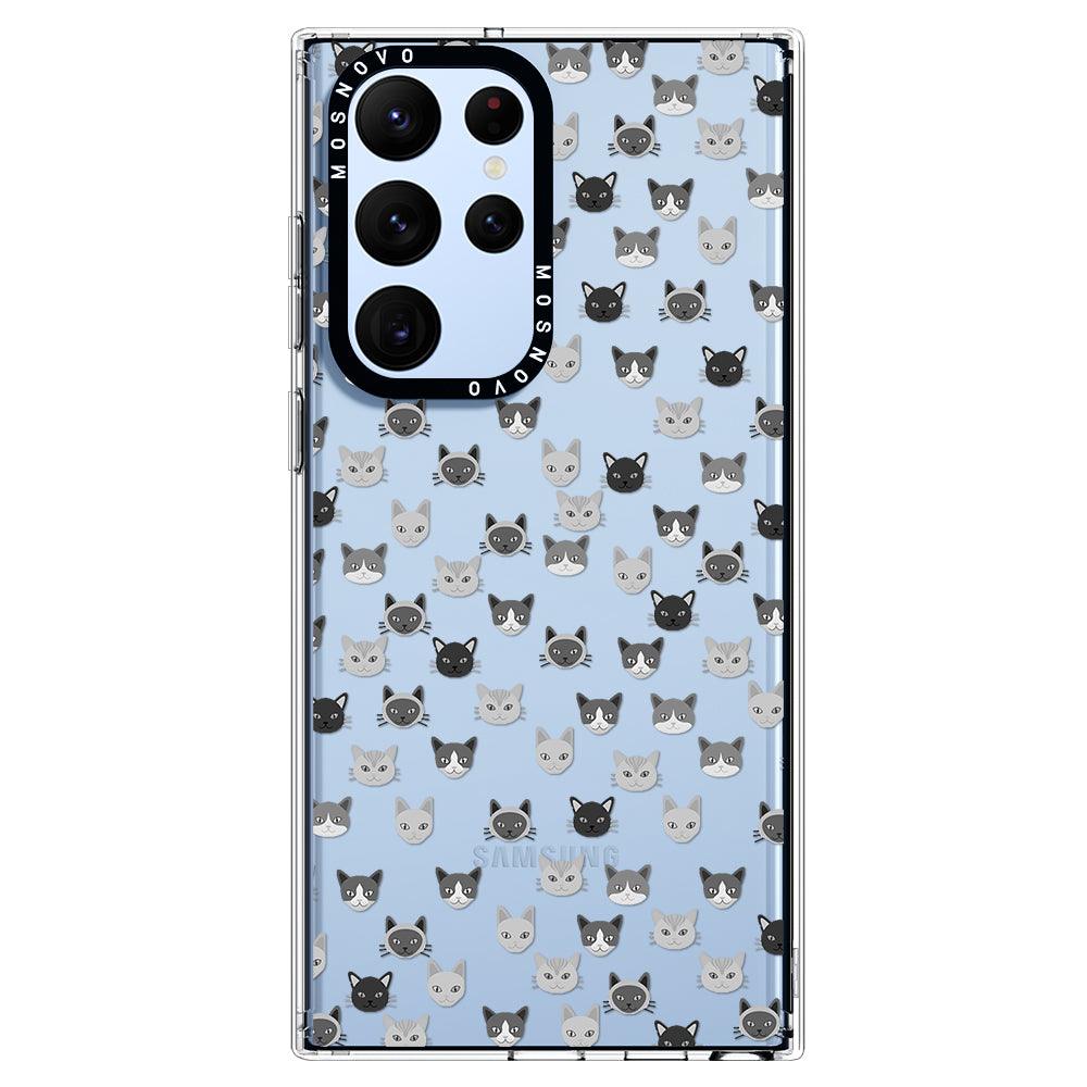 Cats Phone Case - Samsung Galaxy S22 Ultra Case - MOSNOVO