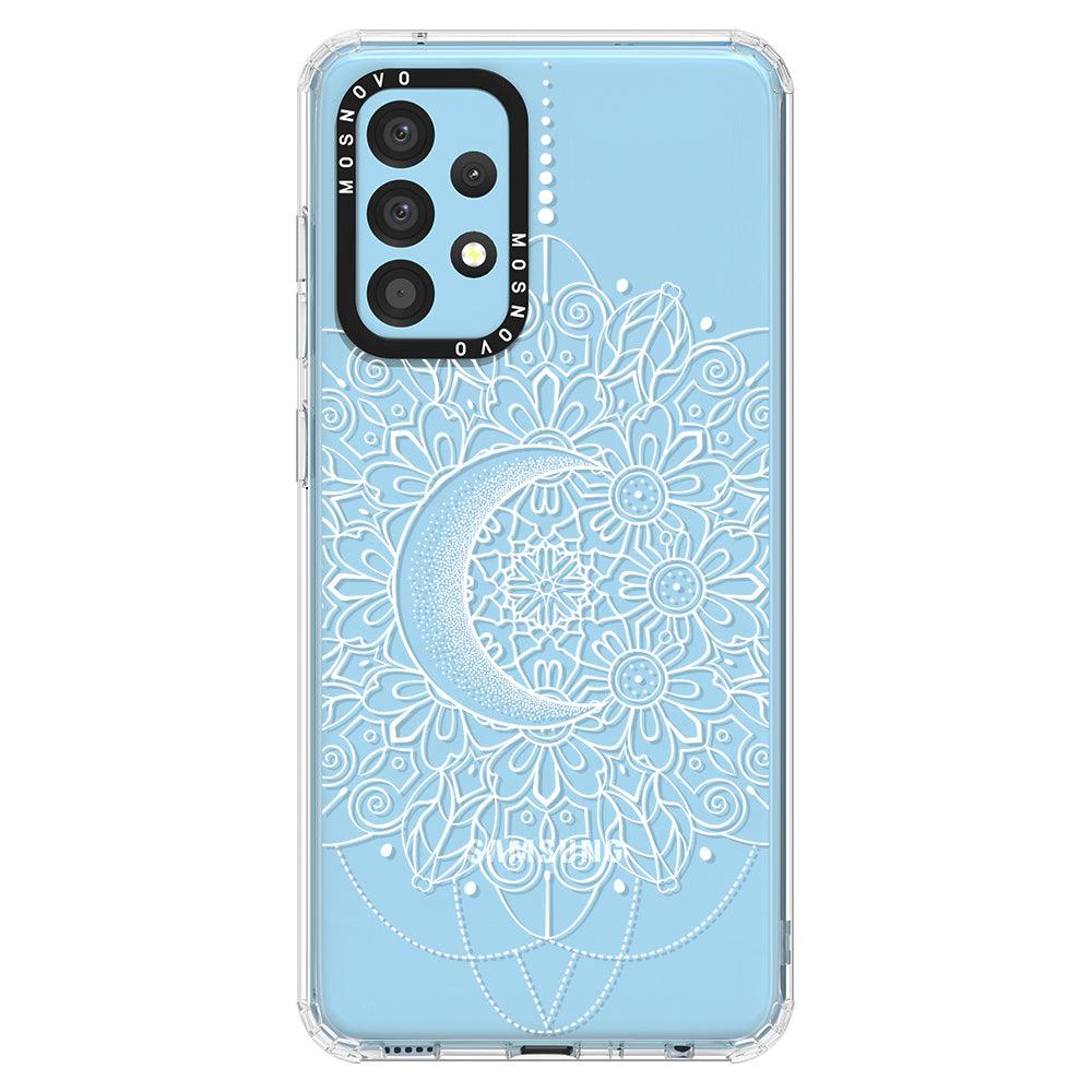 Celestial Moon Mandala Phone Case - Samsung Galaxy A52 & A52s Case - MOSNOVO