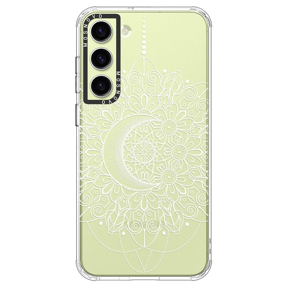 Celestial Moon Mandala Phone Case - Samsung Galaxy S23 Case - MOSNOVO