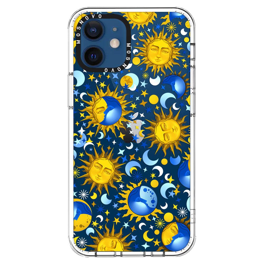 Sun and Moon Phone Case - iPhone 12 Case - MOSNOVO