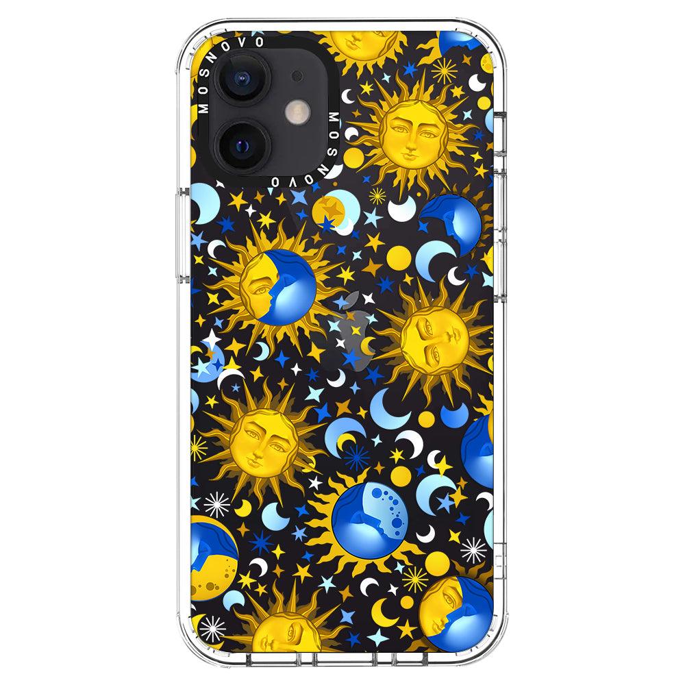 Sun and Moon Phone Case - iPhone 12 Case - MOSNOVO