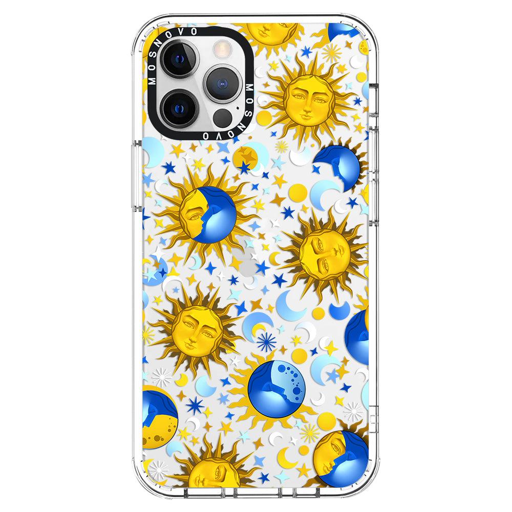 Sun and Moon Phone Case - iPhone 12 Pro Case - MOSNOVO