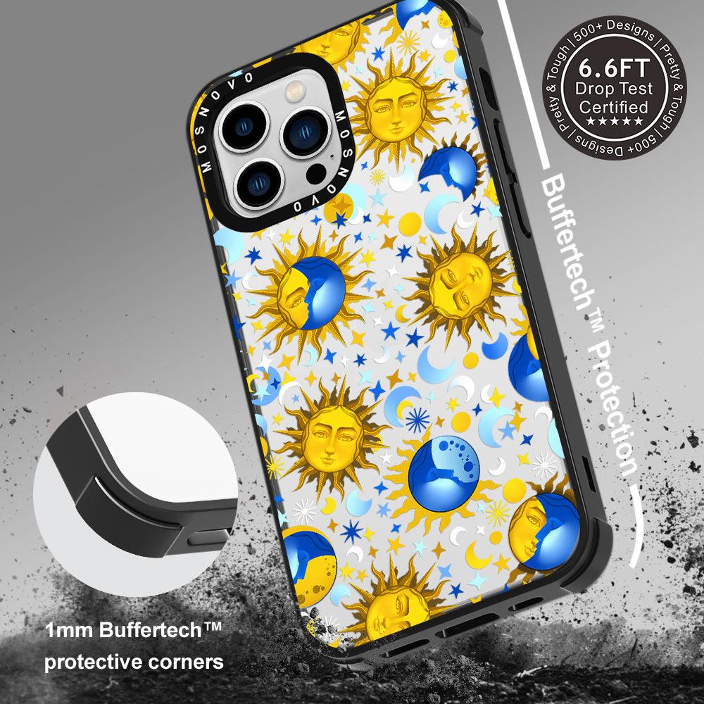 Sun and Moon Phone Case - iPhone 13 Pro Case - MOSNOVO