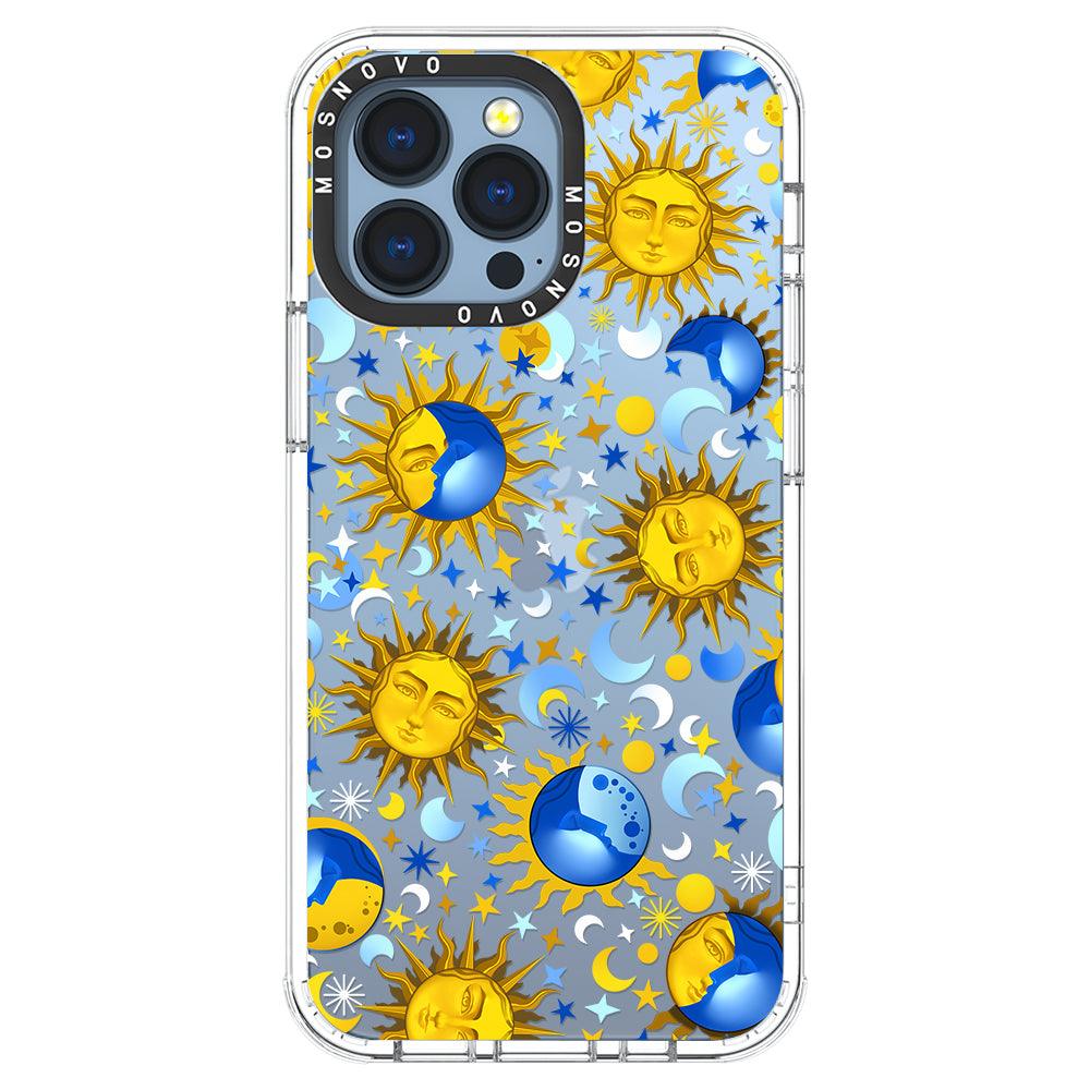 Sun and Moon Phone Case - iPhone 13 Pro Case - MOSNOVO