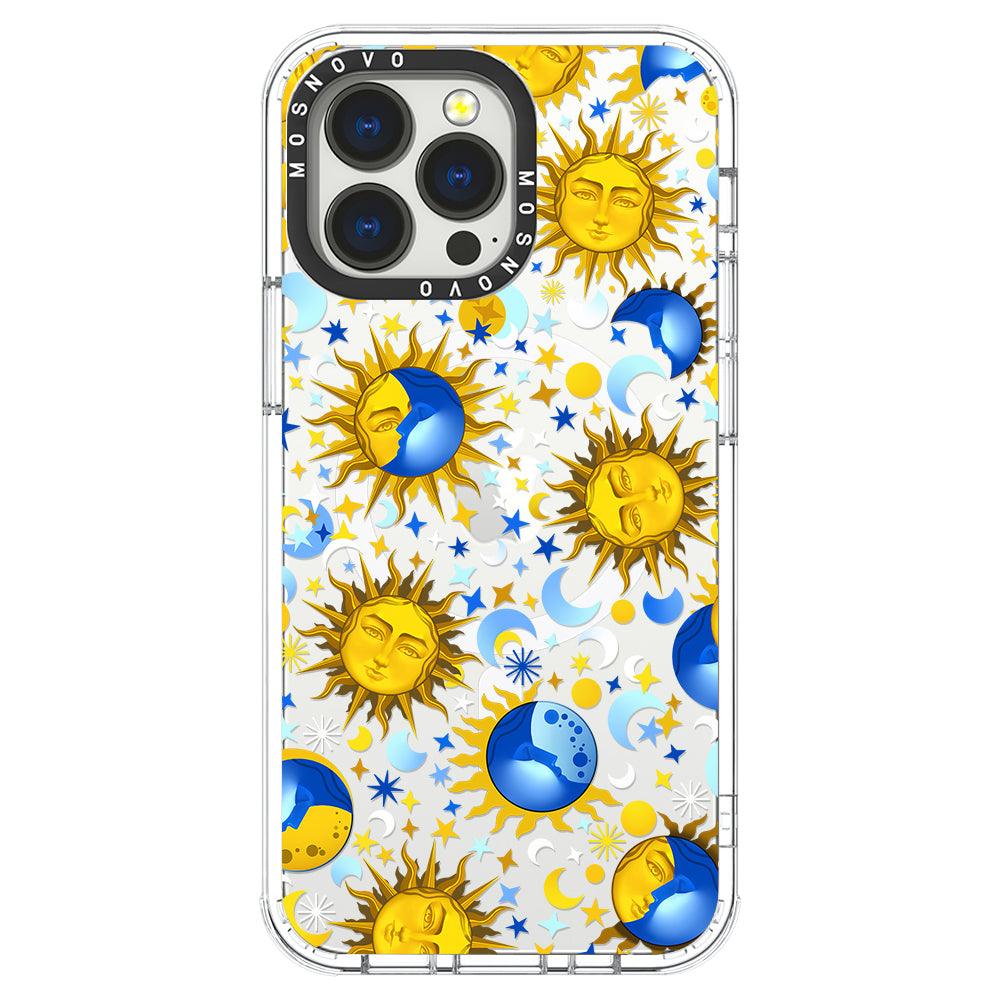 Sun and Moon Phone Case - iPhone 13 Pro Case - MOSNOVO