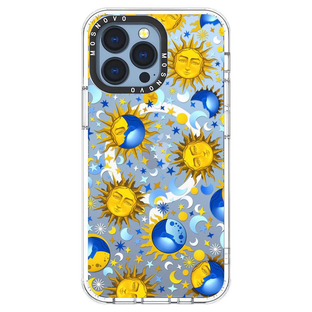 Sun and Moon Phone Case - iPhone 13 Pro Case - MOSNOVO