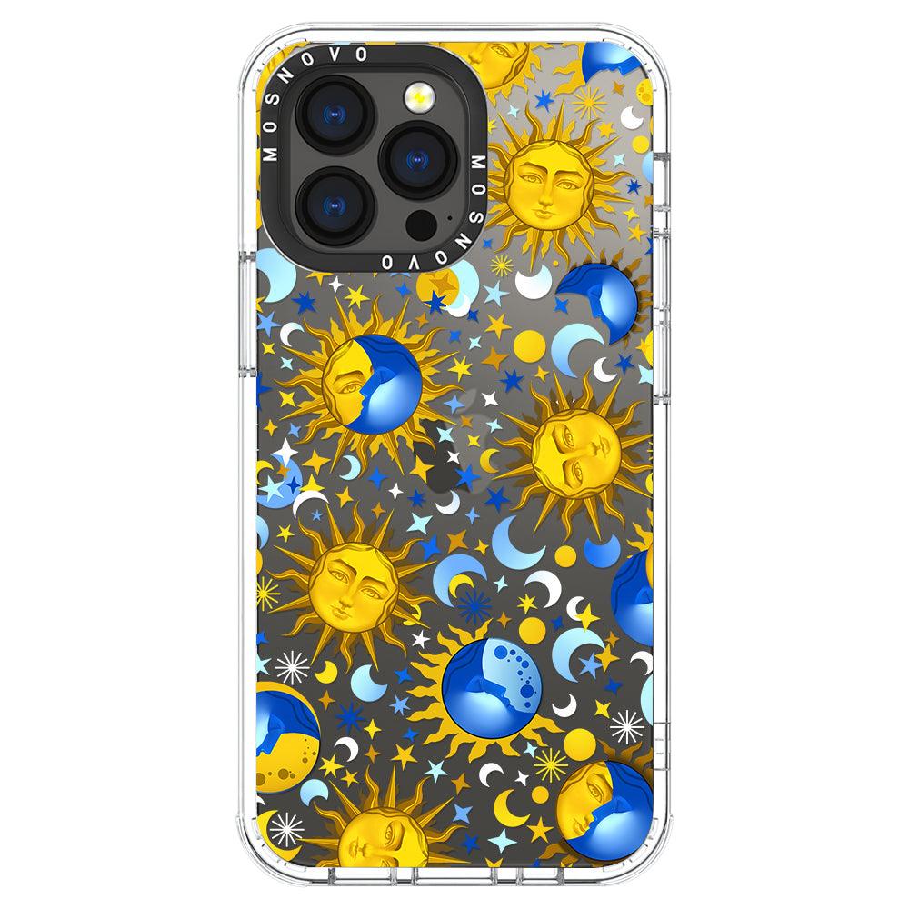 Sun and Moon Phone Case - iPhone 13 Pro Case - MOSNOVO