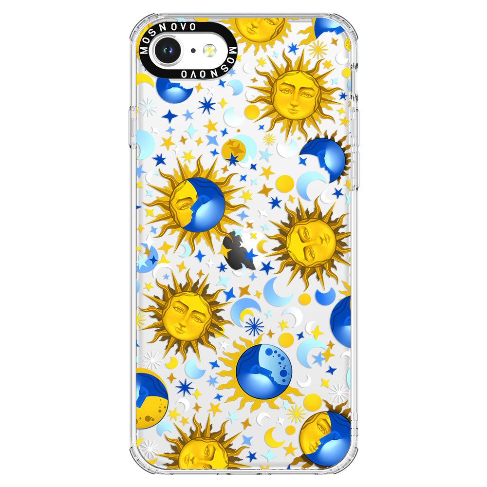 Sun and Moon Phone Case - iPhone SE 2020 Case - MOSNOVO