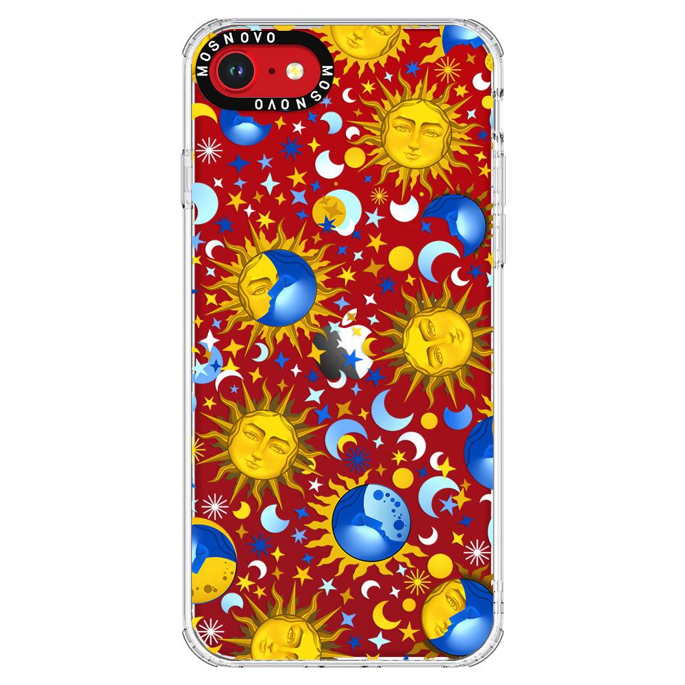 Sun and Moon Phone Case - iPhone SE 2020 Case - MOSNOVO