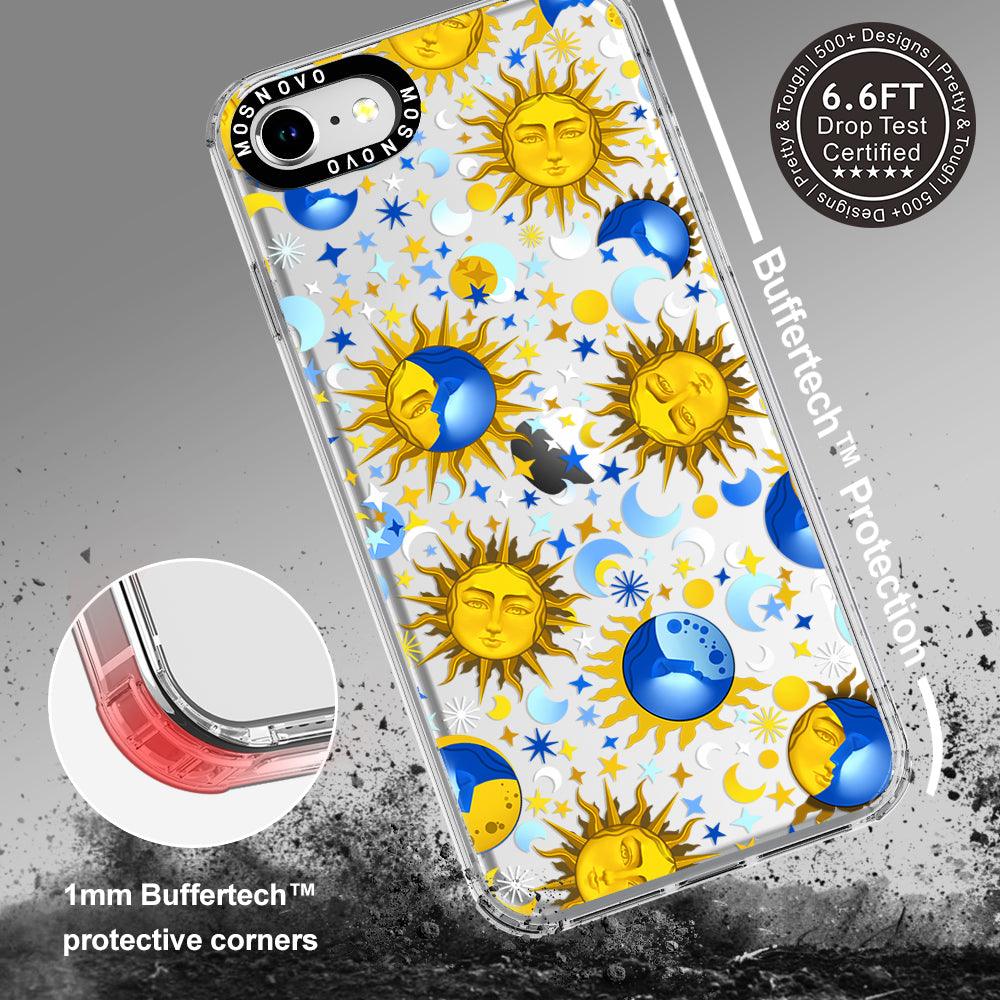 Sun and Moon Phone Case - iPhone SE 2020 Case - MOSNOVO