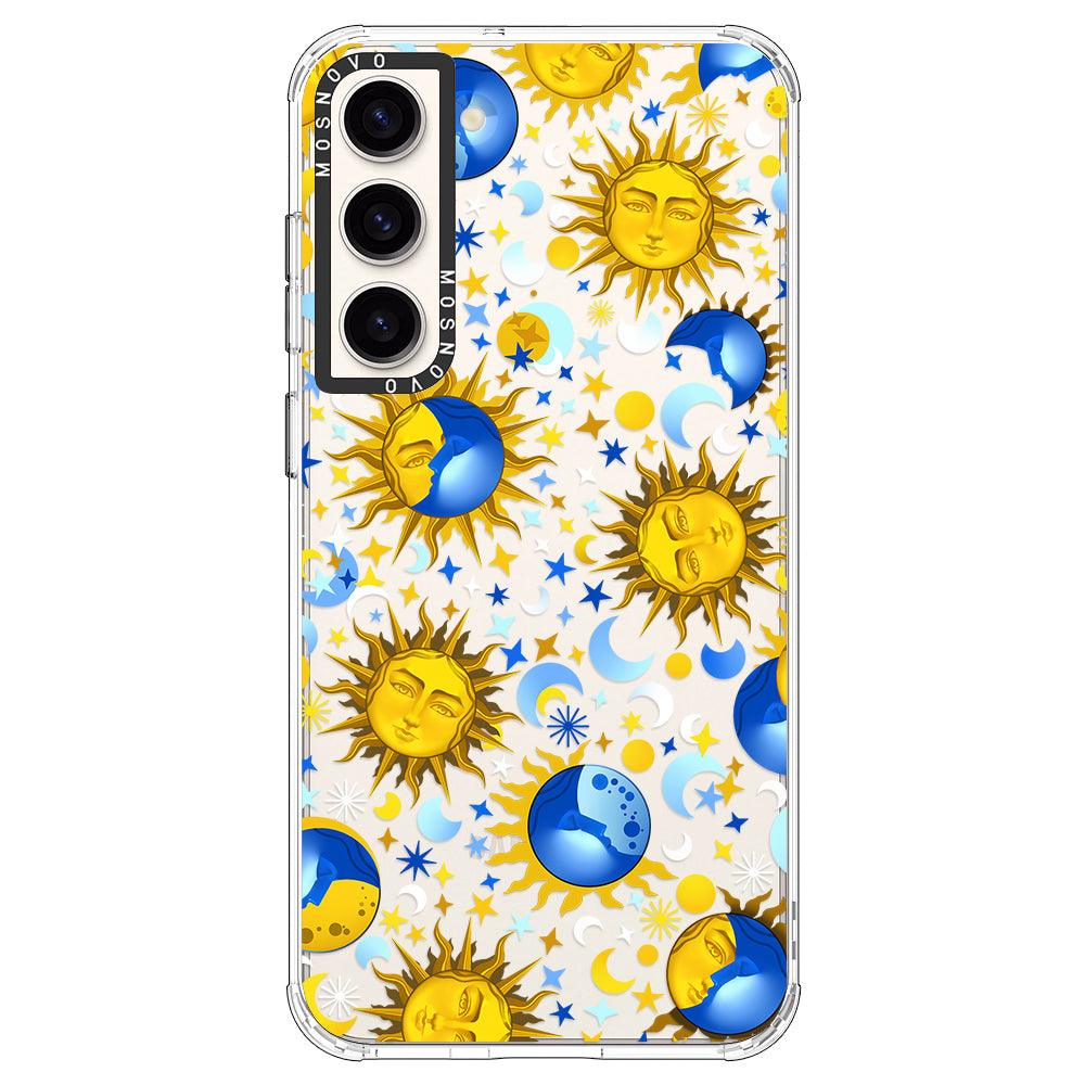 Celestial Sun Moon Phone Case - Samsung Galaxy S23 Case - MOSNOVO