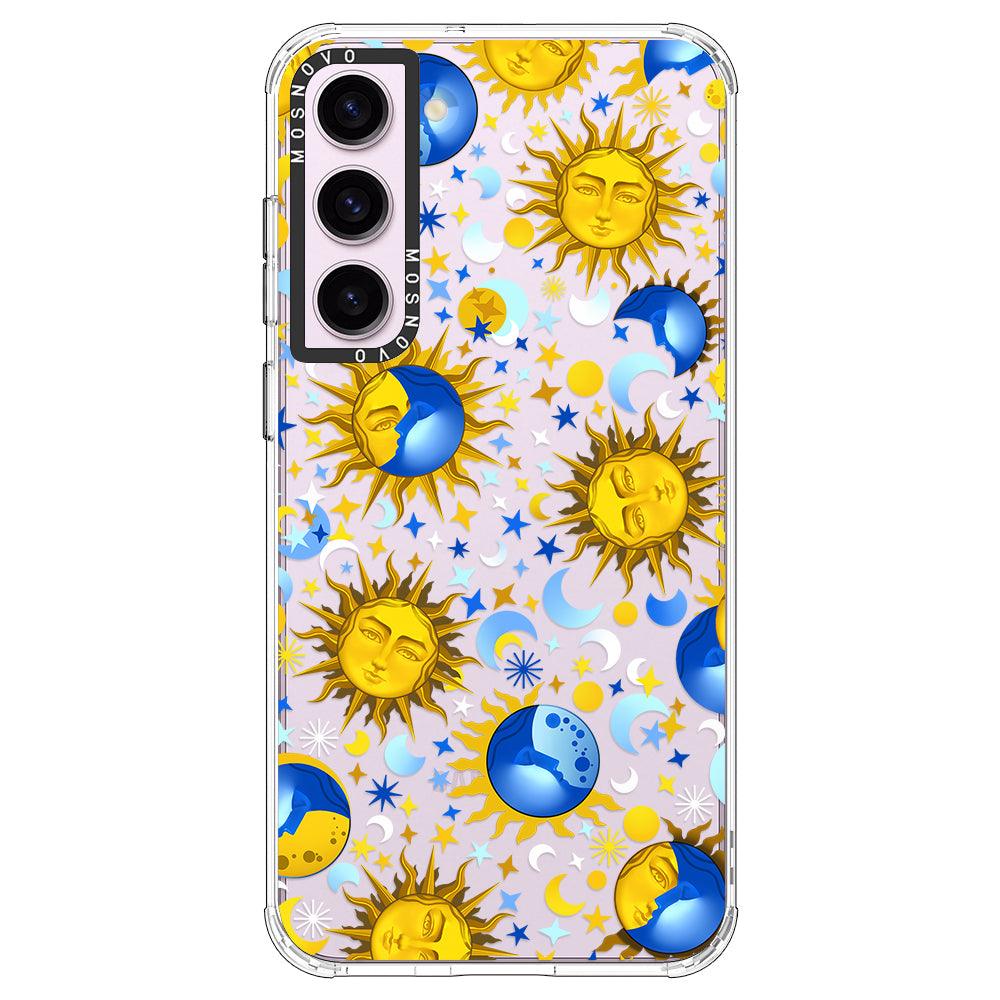 Celestial Sun Moon Phone Case - Samsung Galaxy S23 Case - MOSNOVO