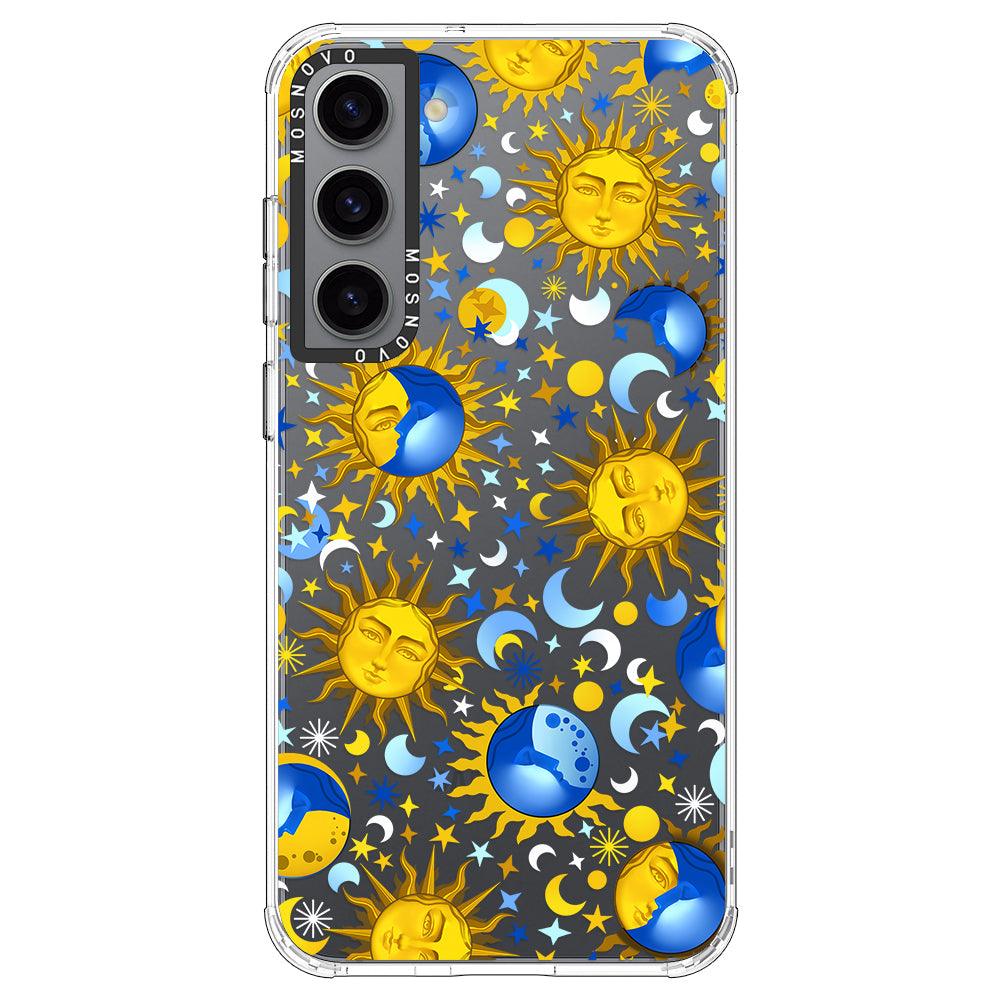 Celestial Sun Moon Phone Case - Samsung Galaxy S23 Case - MOSNOVO