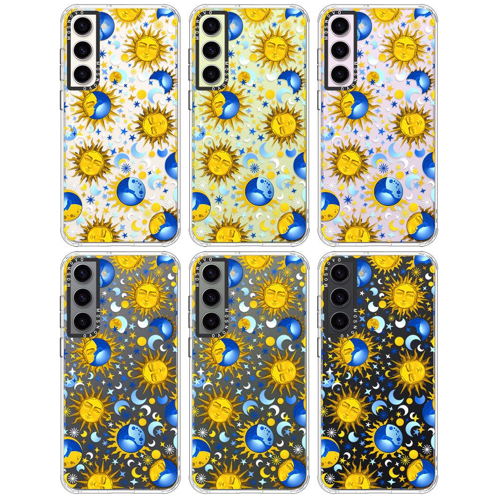 Celestial Sun Moon Phone Case - Samsung Galaxy S23 Case - MOSNOVO