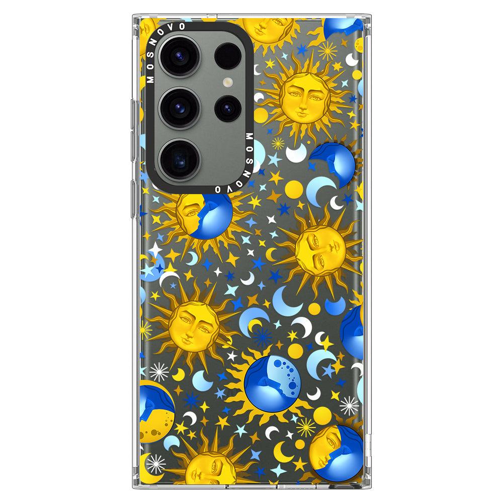 Celestial Sun Moon Phone Case - Samsung Galaxy S23 Ultra Case - MOSNOVO