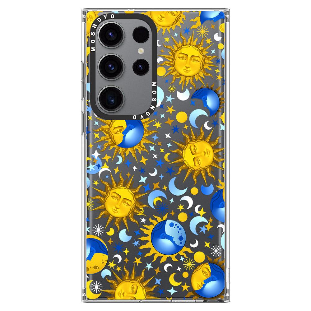 Celestial Sun Moon Phone Case - Samsung Galaxy S23 Ultra Case - MOSNOVO