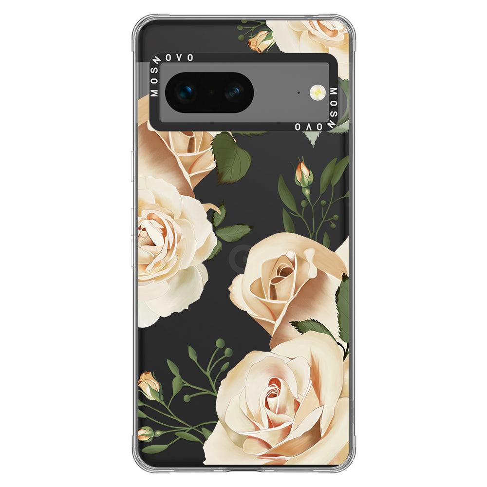 Champagne Rose Phone Case - Google Pixel 7 Case - MOSNOVO