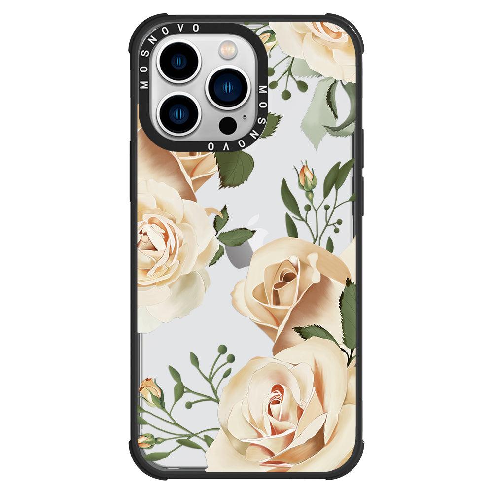 Champagne Roses Phone Case - iPhone 13 Pro Case - MOSNOVO