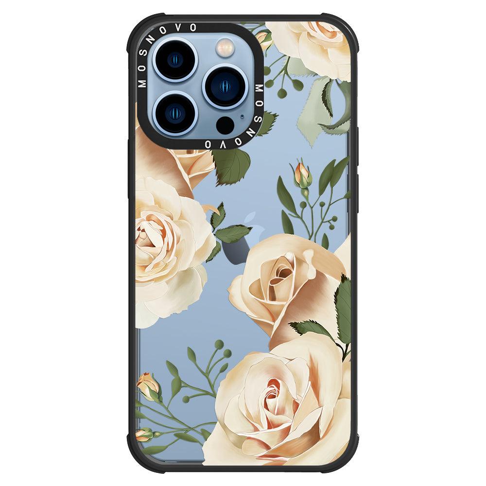 Champagne Roses Phone Case - iPhone 13 Pro Case - MOSNOVO