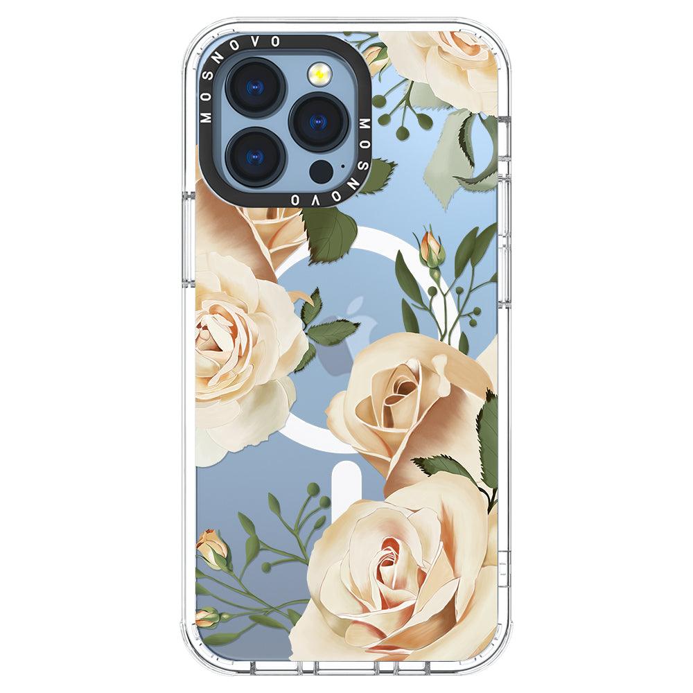 Champagne Roses Phone Case - iPhone 13 Pro Case - MOSNOVO