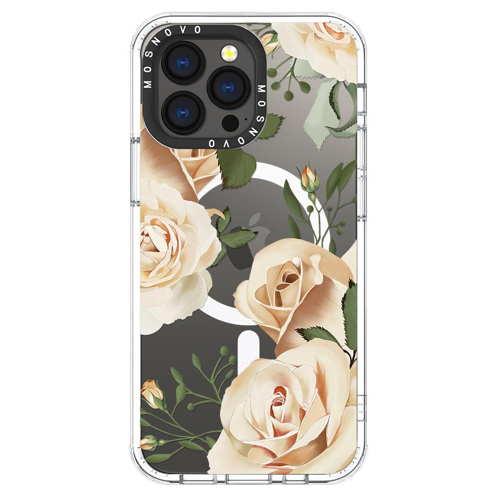 Champagne Roses Phone Case - iPhone 13 Pro Case - MOSNOVO