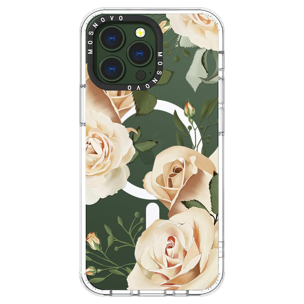 Champagne Roses Phone Case - iPhone 13 Pro Case - MOSNOVO