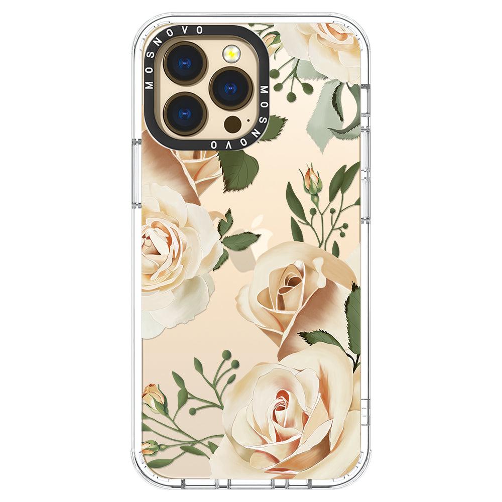 Champagne Roses Phone Case - iPhone 13 Pro Case - MOSNOVO