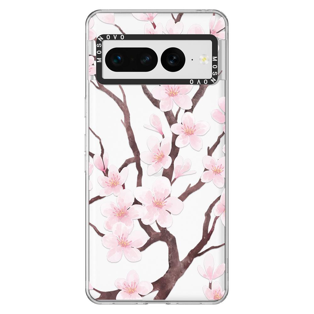 Cherry Blossom Phone Case - Google Pixel 7 Pro Case - MOSNOVO