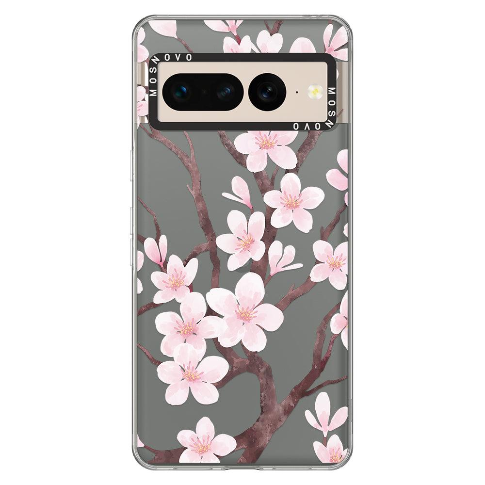 Cherry Blossom Phone Case - Google Pixel 7 Pro Case - MOSNOVO