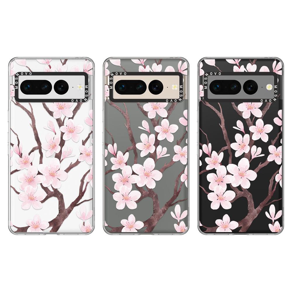 Cherry Blossom Phone Case - Google Pixel 7 Pro Case - MOSNOVO