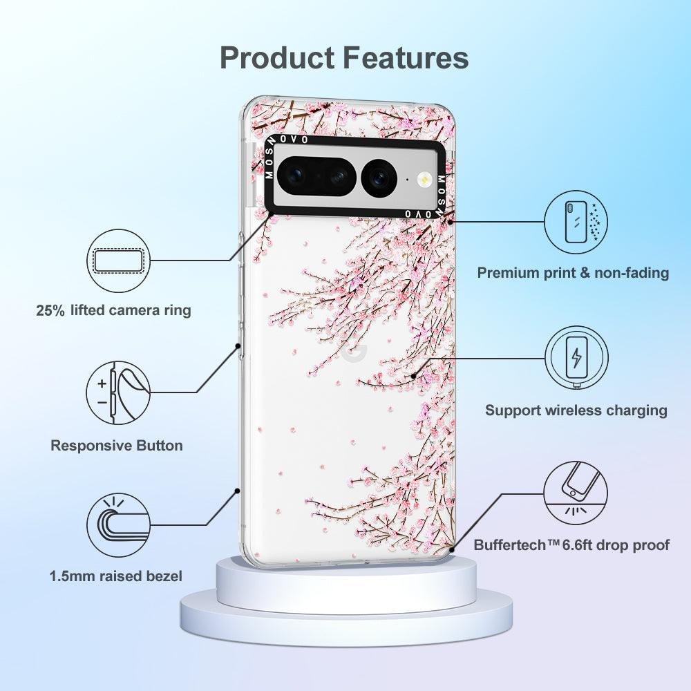 Cherry Blossom Phone Case - Google Pixel 7 Pro Case - MOSNOVO